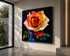 Rose Fragmented – Unikat 1:1 | Acrylglas 100 × 100 cm