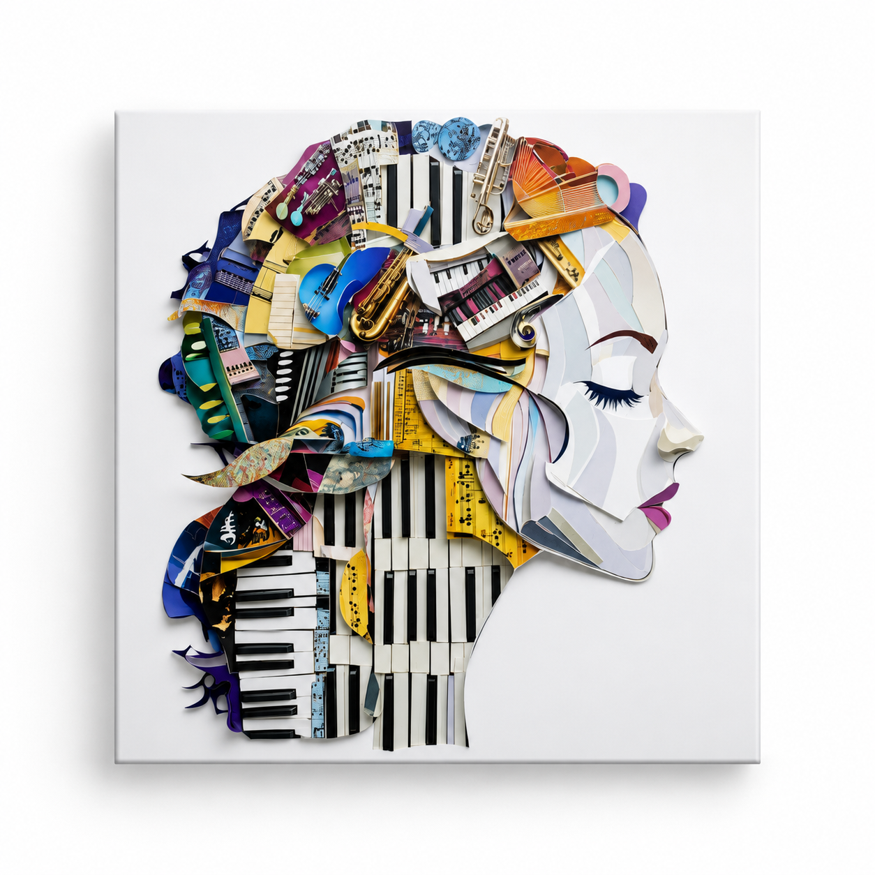 Instrumental Woman I - Leinwand