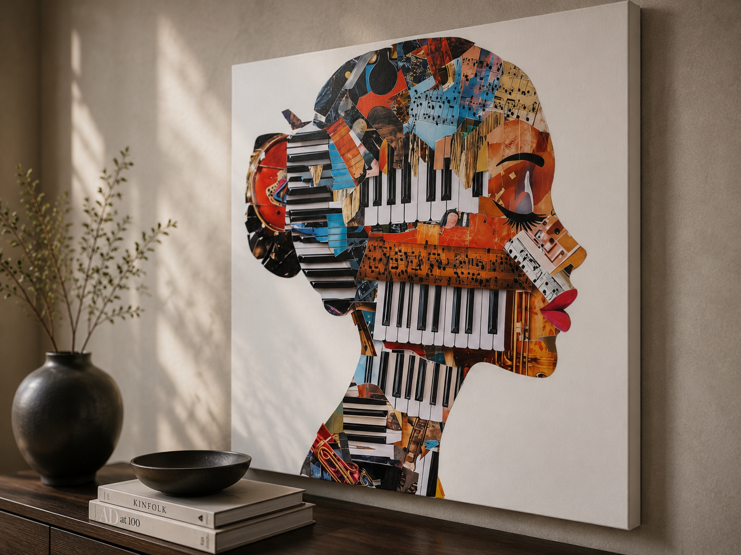 Instrumental Woman III - Leinwand