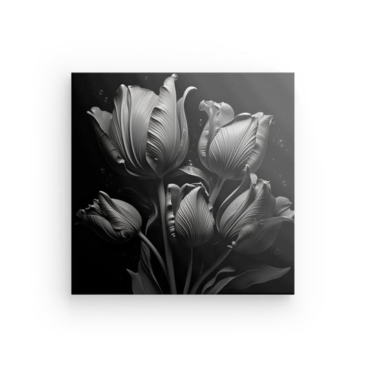 Black Tulp Series III - Leinwand